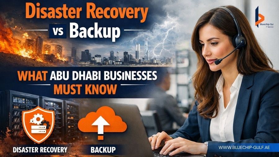 Disaster Recovery VS Backup – What Abu Dhabi Businesses Must Know